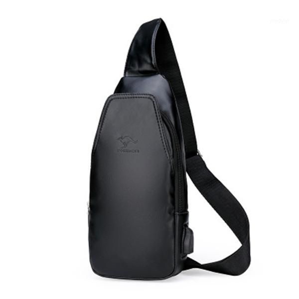 

outdoor bags sport leather chest men shoulder waist with 2 colors1