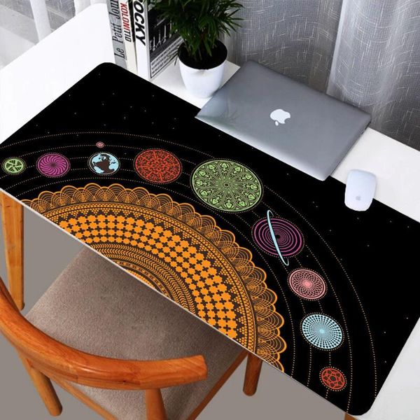 

mouse pads & wrist rests pad large xxl notebook computer gaming accessories office fashion otaku rubber non-slip carpet black