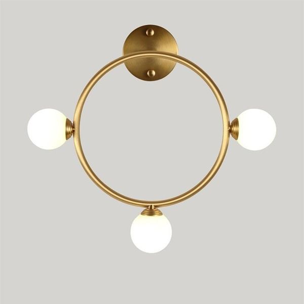 

wall lamp nordic modern lamps american gold geometry diamond aisle creative brass living room children's light