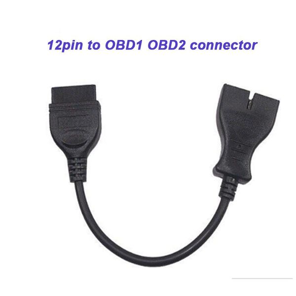 

diagnostic tools gm 12 pin 12pin obd to obd2 16pin 16 connector cable adapter