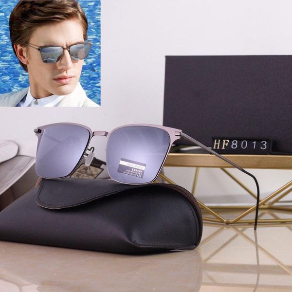 

4 colors sunglasses eyewear men sun cycling gift plated frame driving box glasses quality outdoor polarizing aqekm gvvxf, White;black
