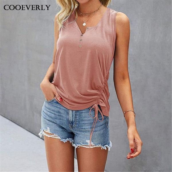 

women's tanks & camis solid color button straps print tank women sleeveless summer graphic vest fashion for teens camiseta tirantes, White
