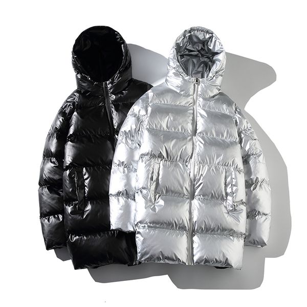 

new 2021 winter men's clothes with hood warm quilted cotton jackets casual fashion long zipper parka jacket plus size 5xl wqjc, Black
