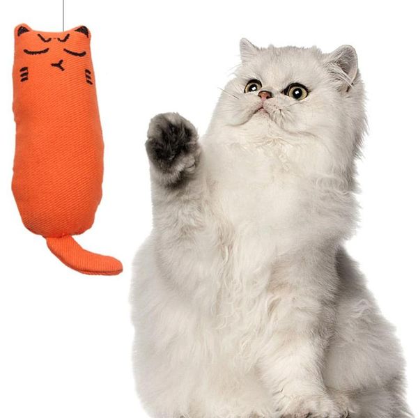

cat toys fashion delicate lovely funny interactive plush pet kitten chewing toy thumb bite mint for cats
