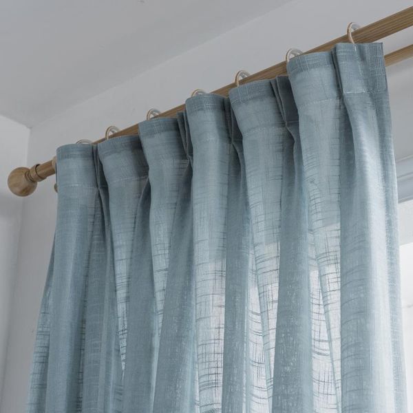 

curtain & drapes custom thickened tulle curtains finished pure color sheer cloth bedroom living room voile window
