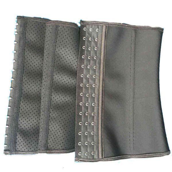 

waist tummy shaper australian 28cm 9 bone breathable rubber profsional fitns waistband ()