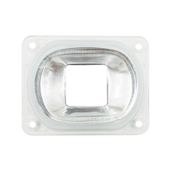 Paralumi per lampade Lente LED per chip COB Include: Lente per PC + Riflettore + Copertura per anello in silicone Luce sportiva Faretto per proiettori fai-da-te