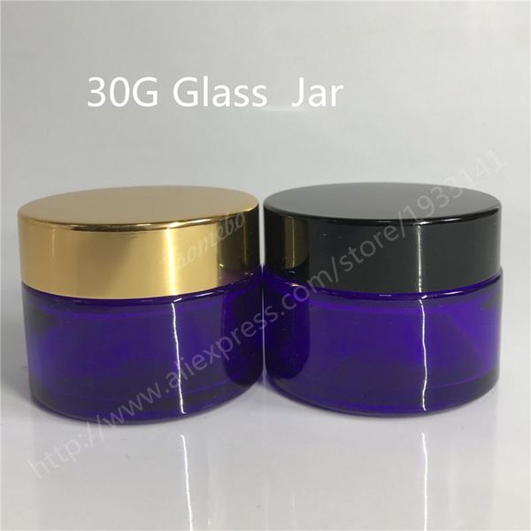 

200cs/lot 30g purple glass jar , glass container, cosmetic packaging, cream jar, wholesale