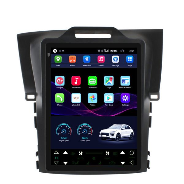 

android car dvd stereo 9.7 inch player full touch screen with wifi bt mirror link gps navigation radio 2 din for honda crv 2012-2016