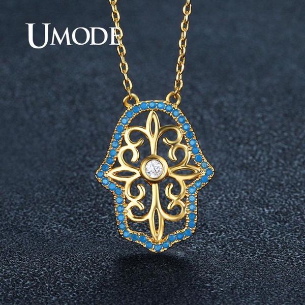 

pendant necklaces umode cute penguin pendants for women zircon necklace special gold color fashion jewelry party accessories un0241a, Silver