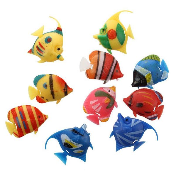

10Ã floating artificial decoration fish decoration decorative aquarium fish tank supplies