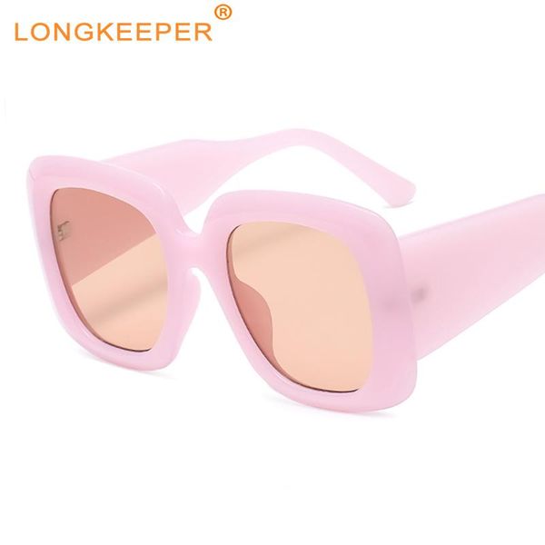 

sunglasses oversized pink women 2021 vintage thick frame designer sun glasses famale fashion eyewear outdoor zonnebril dames, White;black