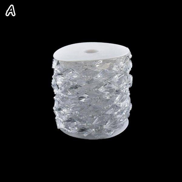 

pearl acrylic beads roll string wedding 10m accessories art bead chain