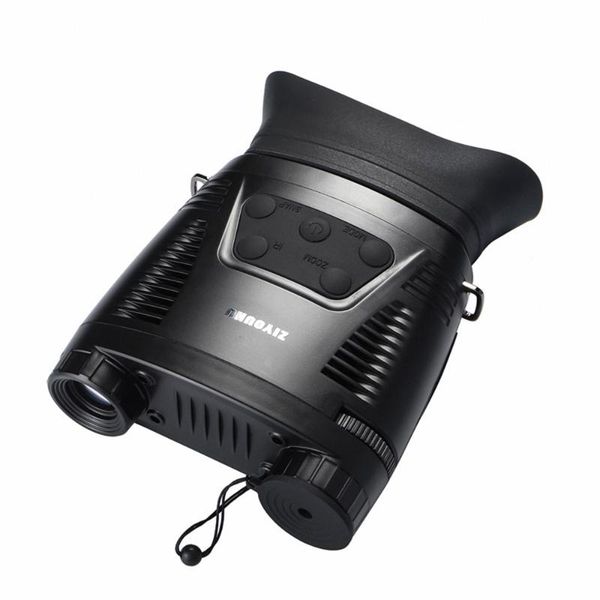 

telescope & binoculars ziyouhu nv200c night vision device 7x digital zoom hd 850nm infrared camera hunting day use 300m