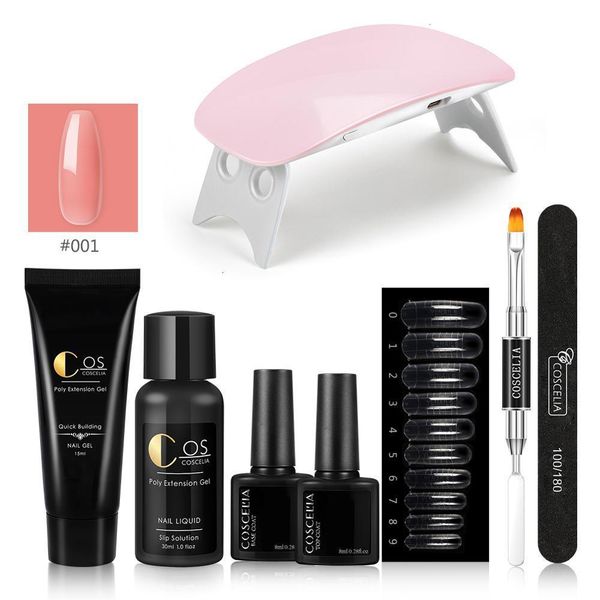 

new lamp polish all for new nails art nail gel extension tool kit professional set