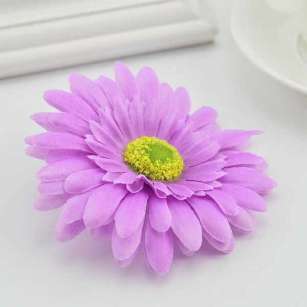 

100pcs artificial gerbera flowers wedding decoration for home accessories diy wreath silk daisy fake chrysa jllccp