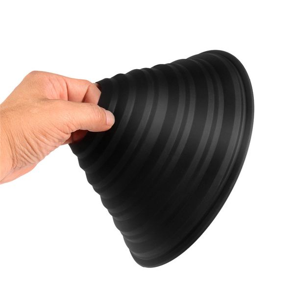 

lens matting hood micro slr camera lens hood anti-reflective silicone lens hood folding sun visor
