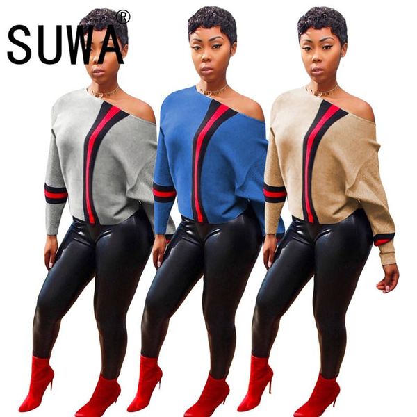 

women's hoodies & sweatshirts autumn winter women pullovers patchwork long sleeve casual slim clothes female, Black