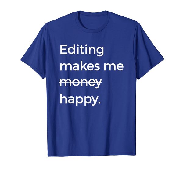 

Editing T-Shirt Writing Proofreading Books Editor Author Tee, White;black