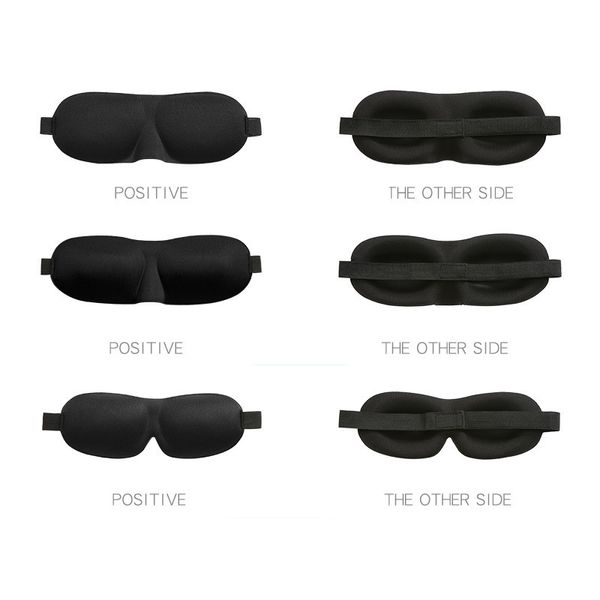 

eye mask for sleeping 3d contoured cup blindfold concave molded night sleep mask block out light for women and men