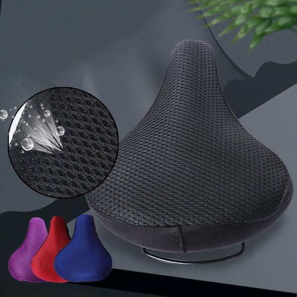

bike saddles mountain 3d saddle cover thick breathable super soft bicycle sponge seat cushion accessories