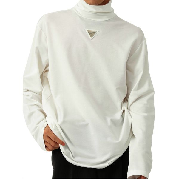 

men's hoodies & sweatshirts autumn men women turtleneck long sleeve loose simple bottom t-shirt man streetwear hip hop tees tshirts co, Black