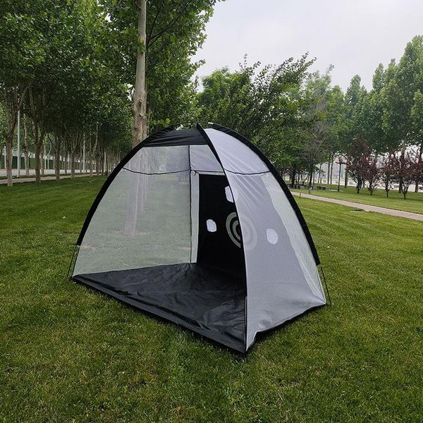 

golf training aids outdoor practice net foldable hitting cage garden grassland tent indoor
