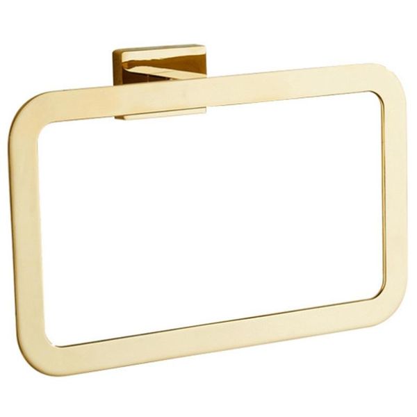 

towel rings gold ring chrome bathroom accessories decoration elegant square style