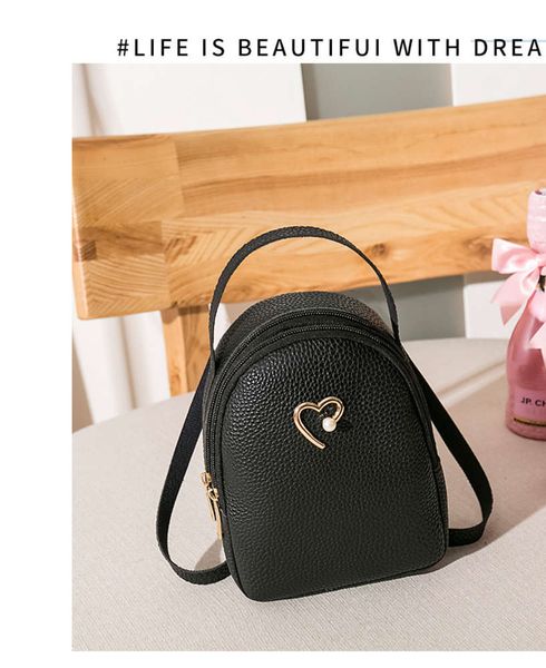 

women's 2020 new mini backpack fashion handbag storage single shoulder messenger bag