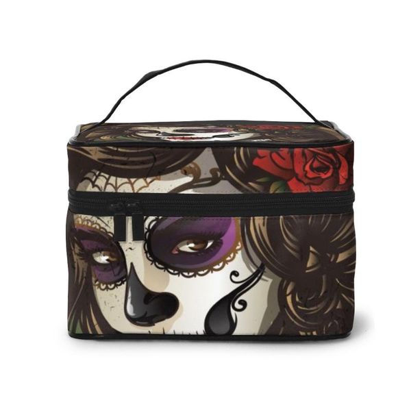 

cosmetic bags & cases women makeup bag toiletries organizer travel storage