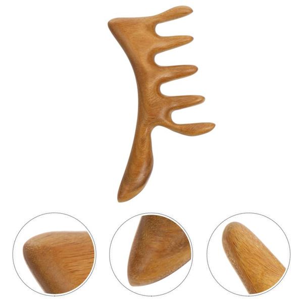 

hair brushes 1pc comb acupuncture point body massager (assorted color), Silver