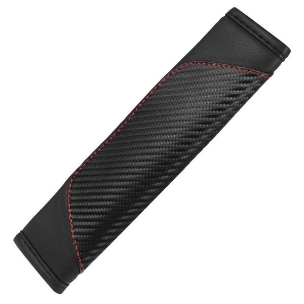 

back support 2 pcs car seat belt pad cover safety strap shoulder, Black;blue