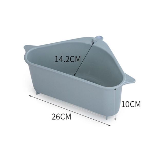 

camp kitchen suction cups type triangle rack drain basket household storage racks outdoor picnic cleaning and