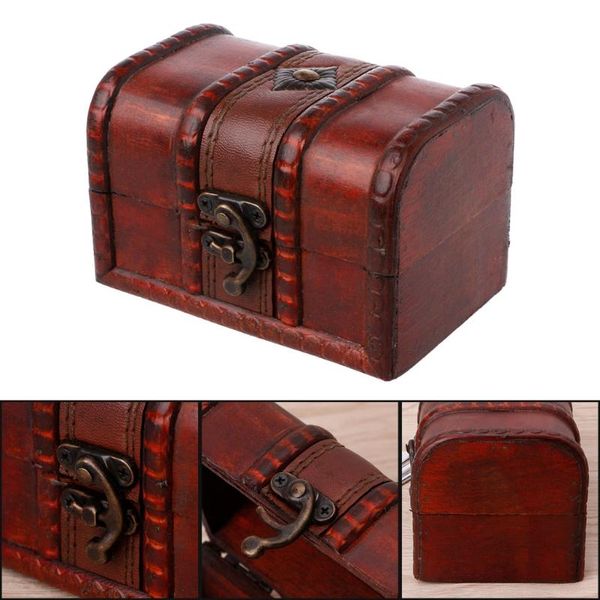 

storage boxes & bins vintage handmade wooden box decorative trinket case jewelry organizer