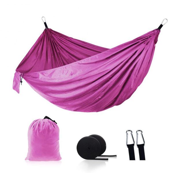 

hiking camping hammock portable nylon safety parachute hamac hanging chair swing camping mat hiking