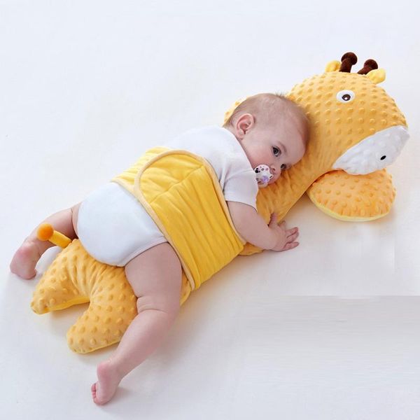 

pillows baby soothing pillow animals doll plush toy children's sleeping born soft crib bumper pad bedding protection cushion