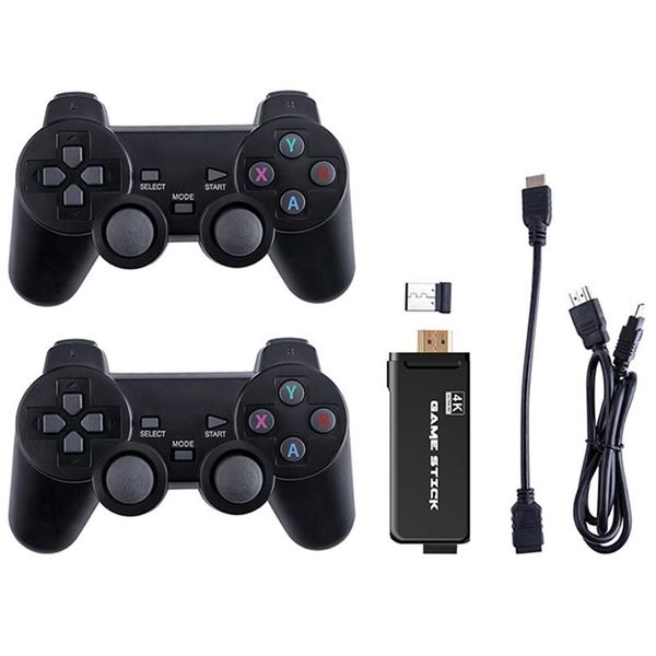 

game controllers & joysticks powkiddy pk-05 3d wireless joystick bluetooth handle built-in games 3000+ 4k tv stick support ps1 emulator