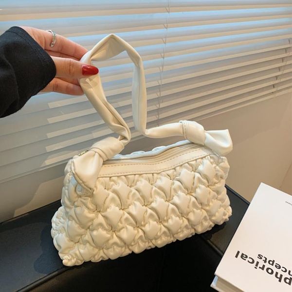 

female bags summer fashion trendy fold baguette bag shoulder messenger handbags