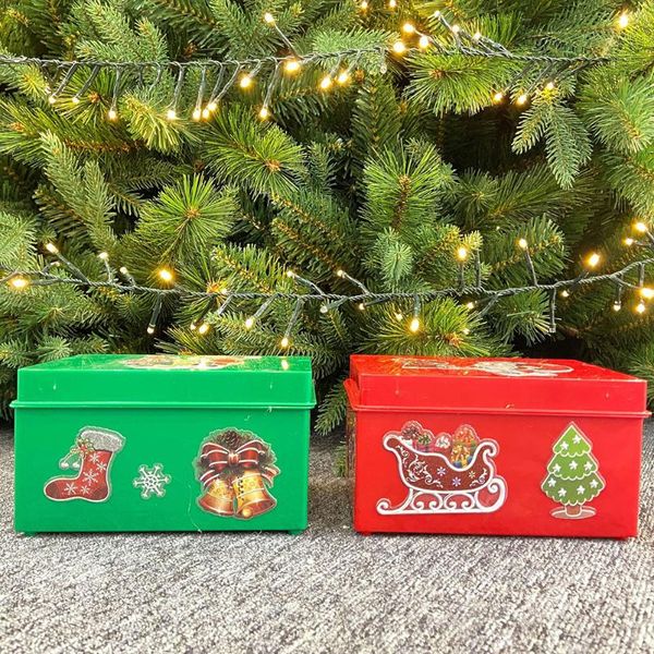 

party favor singing music santa claus with dancing gift plastic christmas electric box flashing color projection children xmas