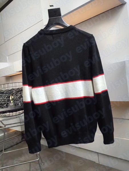 

mens designer sweaters hoodies womens casual round neck long sleeve sweater couples sweatshirt black size -2xl, White;black