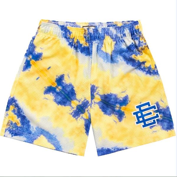 

eric emanuel ee basic short men's fitness shorts, mesh breathable beach pants, sports series basketball pants new york 2022 erics shopr, White;black