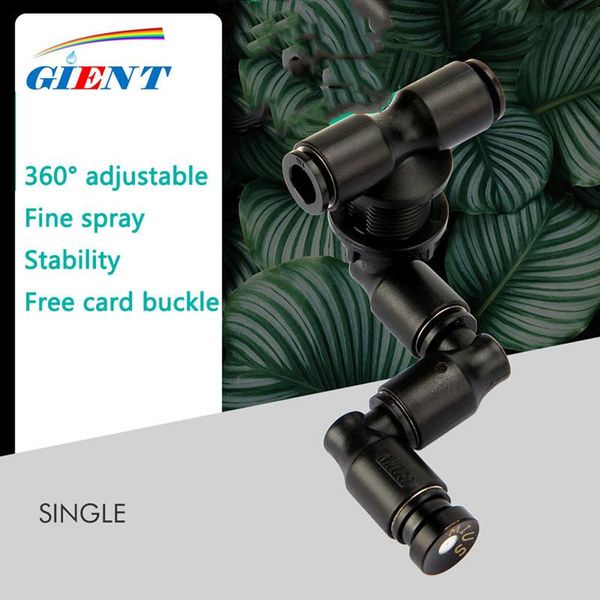 

watering equipments reptiles fogger mist sprinkler rainforest tank 360 adjustable aquarium aquatic pet cooling system spray