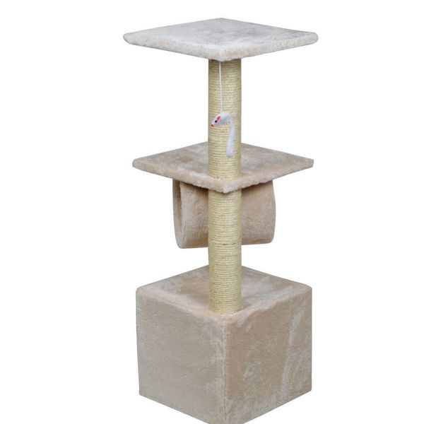 

deluxe cat tree 36" condo furniture scratching post kitten jllwku sport77777
