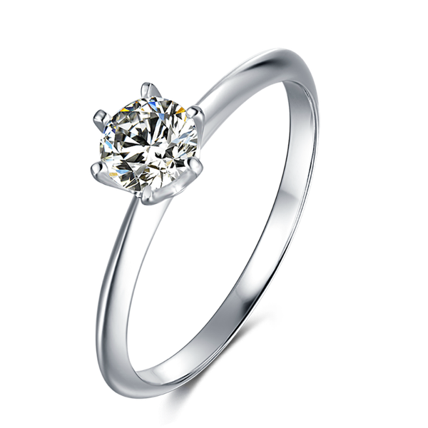 

cluster rings zwjewe 925 sterling silver d color clarity vvs1 0.5ct moissanite female ring engagement wedding anniversary gift, Golden;silver