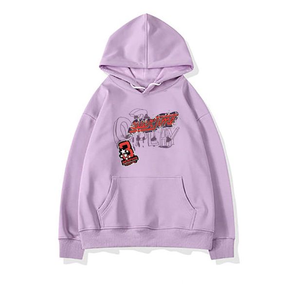 

women's hoodies & sweatshirts over time opeay print womans sweahoodies2021 fashion casual hip hop autumn oversize retro crewneck female, Black