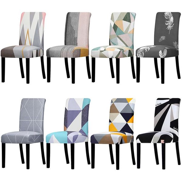 

1 piece universal size big elastic chair cover stretch chair cover seat slipcovers for dining room l banquet home