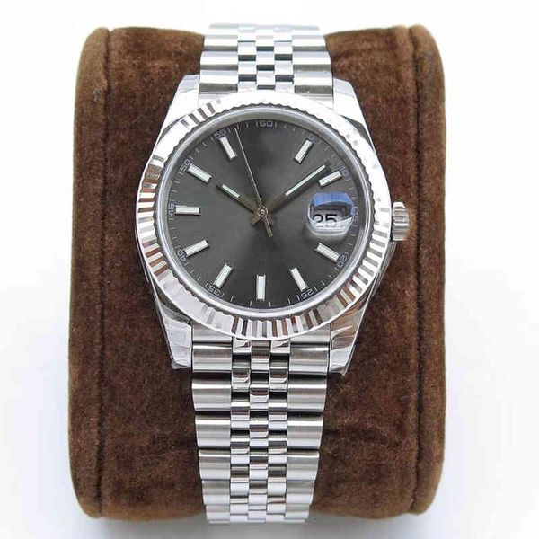 

wristwatches watches ordinary leisure men's automatic mechanical luminous lanbao single calendar business multi size, Slivery;brown