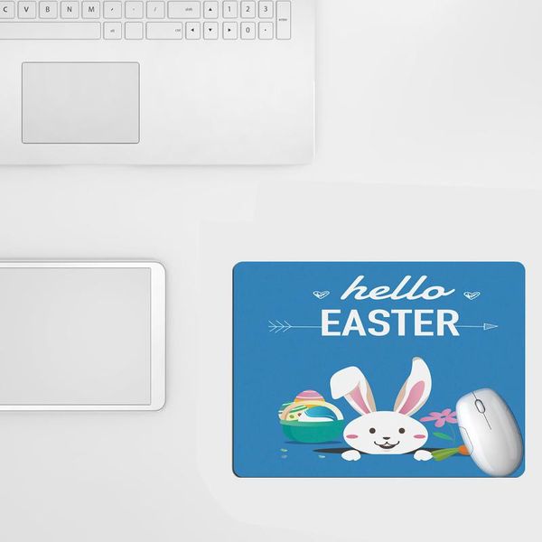 

mouse pads & wrist rests happy easter personalized pad keyboard writing desk