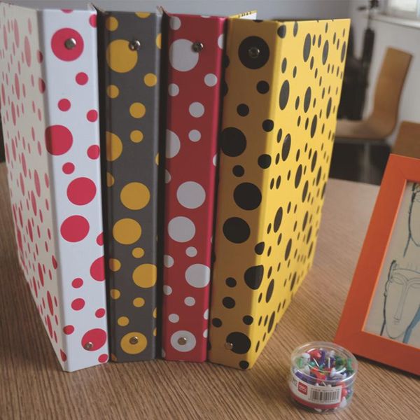 

business card files coloffice 2021 impression a4 paper color dot folder four-color office data storage filing product