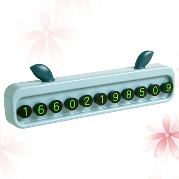 

car air freshener 1pc number card temporary parking for travel outdoor park